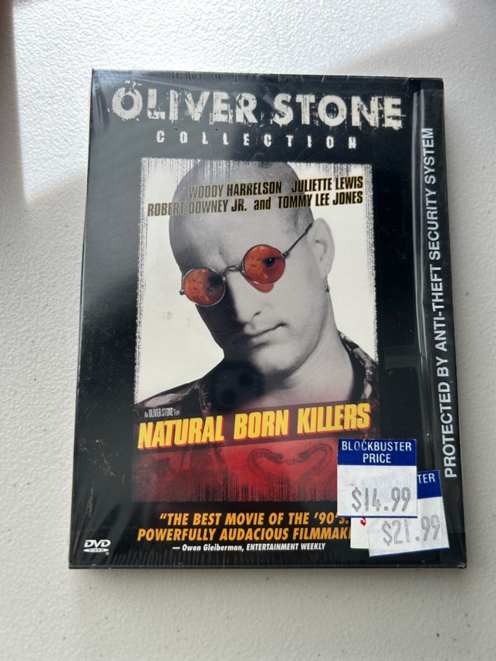 Natural Born Killers DVD SEALED Blockbuster Vintage Oliver Stone 90s New